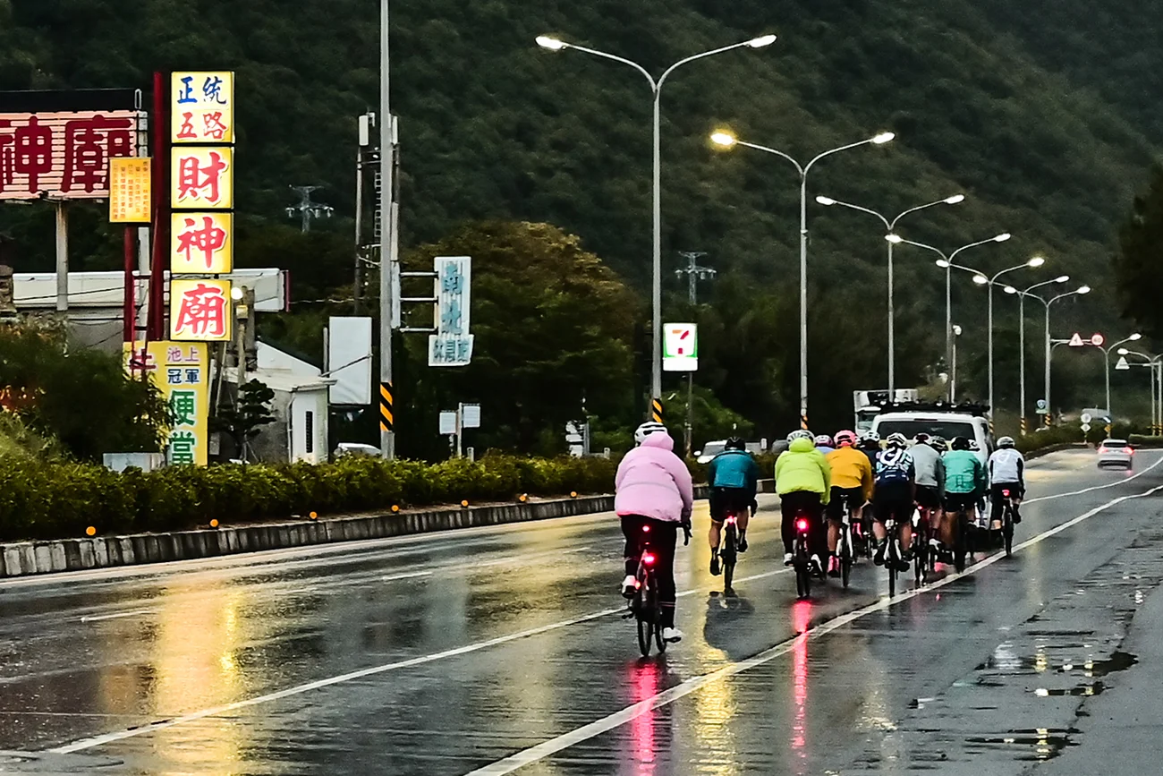 Day4：この日は今回最長の146kmを走破。暴風雨の中、走った記憶は一生の思い出となることでしょう。